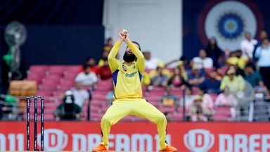 SHARP: Moeen takes a brilliant reflex caught and bowled