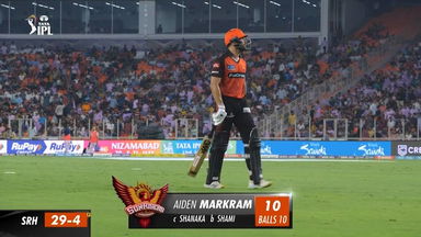 M62: GT vs SRH – Aiden Markram Wicket