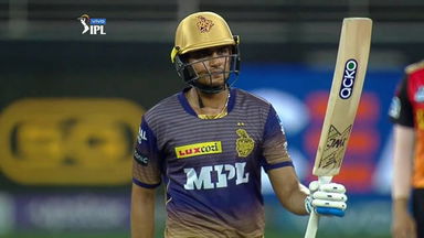 Gill's controlled half-century anchors KKR