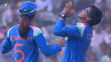IND-W vs WI-W 2024, 3rd ODI: Fall of Wickets