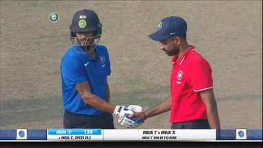 Deodhar Trophy 2019-20, IND C vs IND A: Match Highlights