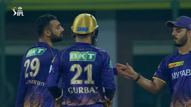M61: CSK vs KKR – Fall of Wickets