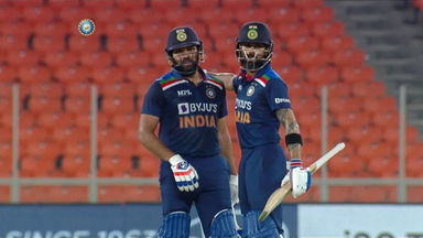 Rohit Sharma's batting show of 64(34)