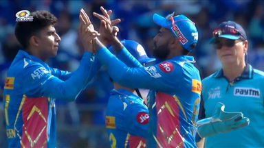 M22: MI vs KKR – Fall of Wickets