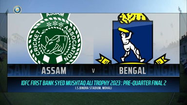 SMAT 2023 PQF 2, Assam vs Bengal: Match Highlights