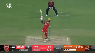M14: SRH vs PBKS – Shikhar Dhawan Six