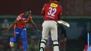M3: KXIP vs GL – Dwayne Bravo 4 Wickets