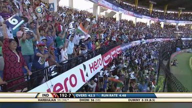 2ND ODI: IND vs SA – Harbhajan Singh Six