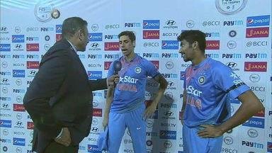 IND vs ENG 2017, 2nd T20I : Ashish Nehra & Jasprit Bumrah Interview