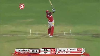 M3: KXIP vs RR – Murali Vijay Six