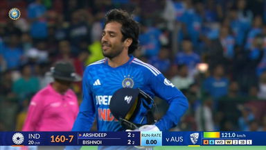 IND vs AUS 2023-24, 5TH T20I: Ravi Bishnoi Wicket
