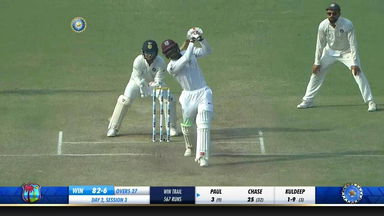 IND vs WI 2018, 1st Test Day 2: Keemo Paul Six