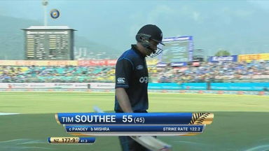 IND vs NZ 2016, 1st ODI: Tim Southee Wicket