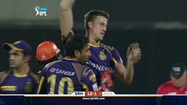 M58: SRH vs KKR – Shikhar Dhawan Wicket
