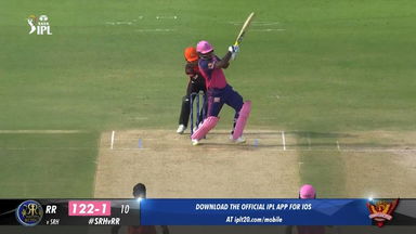 M04: SRH vs RR –  Sanju Samson  Six