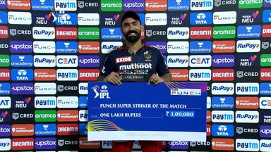 M13: RR vs RCB – Punch Super Striker Of The Match – Dinesh Karthik