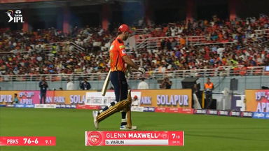 IPL 2025 M31: PBKS vs KKR - Glenn Maxwell Wicket