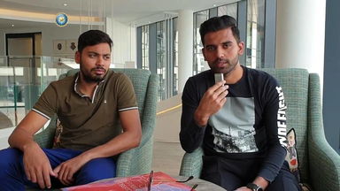 Chahar & Avesh relish Team India stint