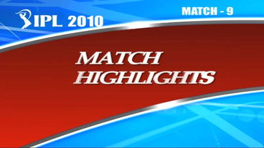 IPL 2010 Match 9 Highlights DD vs MI