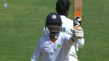 Ranji Trophy 2023/24, Mumbai vs Vidarbha, Final: Harsh Dubey's fighting 65(128)