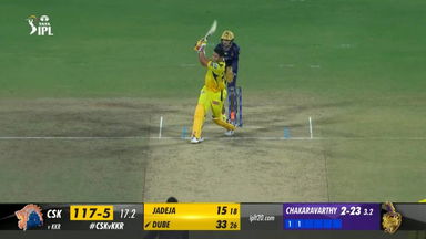 M61: CSK vs KKR – Shivam Dube Six