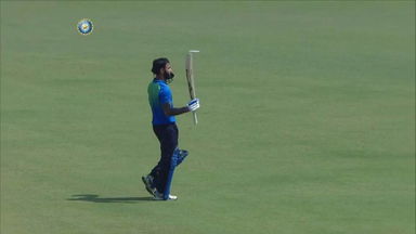 Shivam Chauhan's solid 123 (131) vs Jammu and Kashmir