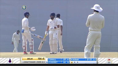 Dhruv Shorey's solid opening act of 100