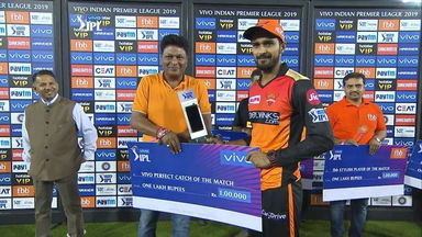 M22: KXIP vs SRH – VIVO Perfect Catch of the Match – Deepak Hooda