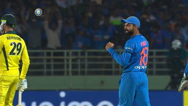 IND vs AUS 2019, 1st T20I: Fall of wickets