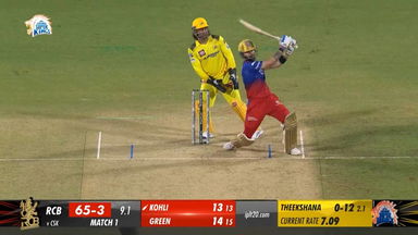 M01: CSK vs RCB – Virat Kohli Six