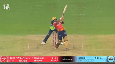 IPL 2025 M05: GT vs PBKS - Shashank Singh Six