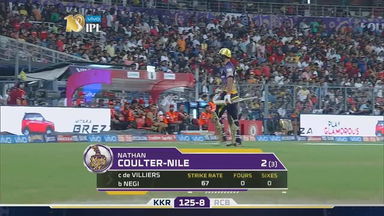 M27: KKR vs RCB – Nathan Coulter-Nile Wicket