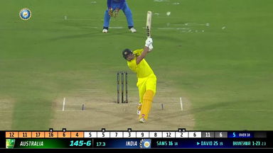 IND vs AUS 2022, 3RD T20I: Tim David  Six