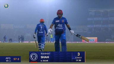 IND vs AFG 2024, 1ST T20I: Rahmat Shah Wicket