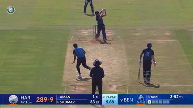 Vijay Hazare Trophy 2025 PQF1, Haryana vs Bengal: SP Kumar's vital knock of 41*(32)