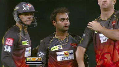 M34: CSK vs SRH – Murali Vijay Wicket