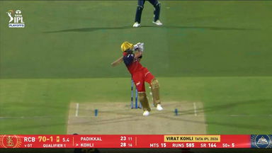 IPL 2026 Q1: RCB vs GT - Virat Kohli Six