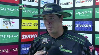 CLT20 2014 M14: DOL vs LIO  –   Interview – Robert Frylinck