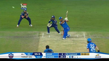 Q1: MI vs DC – Marcus Stoinis Six
