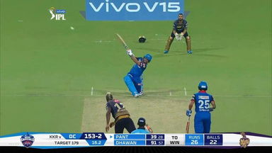 M26: KKR vs DC – Rishabh Pant Six