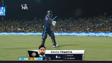 M29: GT vs CSK – Rahul Tewatia Wicket