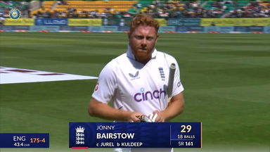 IND vs ENG 2024, 5TH Test: Jonny Bairstow Wicket