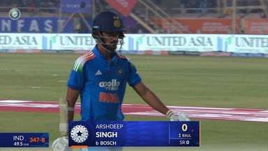 IND vs SA 2025, 1st ODI: Arshdeep Singh Wicket