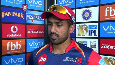 M36: KXIP vs DD – Karun Nair Interview