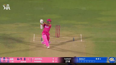 IPL 2025 M50: RR vs MI - Yashasvi Jaiswal Six