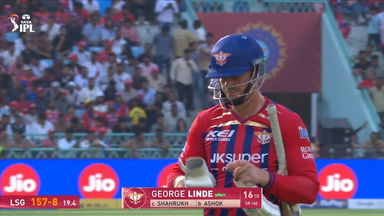IPL 2026 M19: LSG vs GT - Geogre Linde Wicket