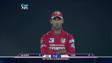 M7: DD vs KXIP – Player Mic'd Up - Glenn Maxwell