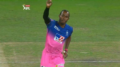 M30: DC vs RR – Fall of Wickets