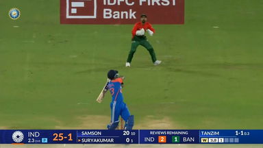 IND vs BAN 2024, 3rd T20I: Suryakumar Yadav Six