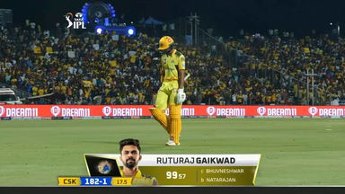 M46: SRH vs CSK – Ruturaj Gaikwad Wicket